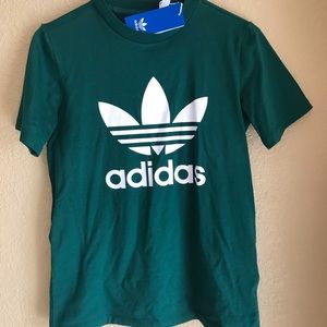 Adidas trefoil tee new with tags